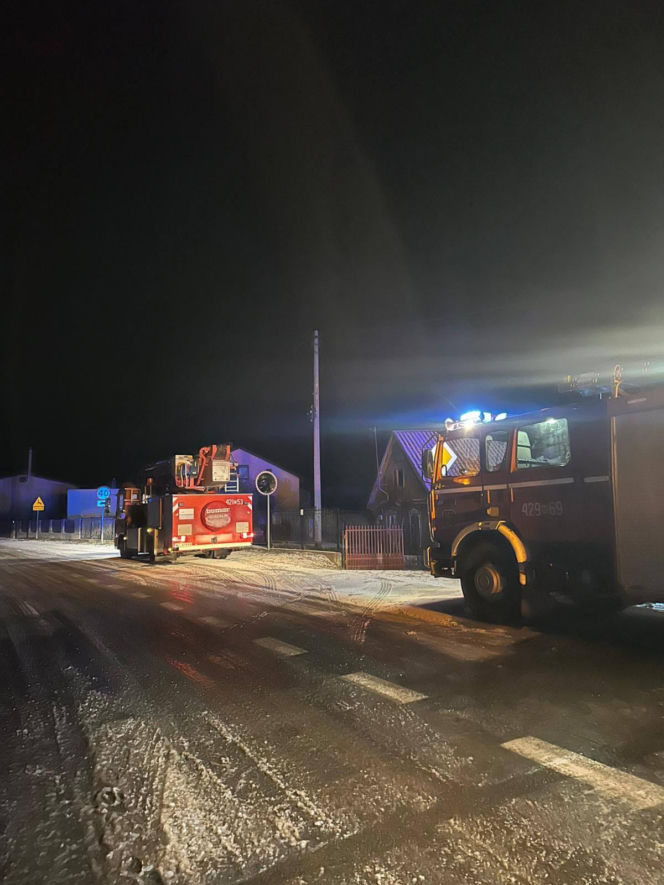 tragiczny pożar w Domaszewie w gminie Maciejowice