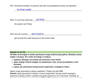 Próbny egzamin ósmoklasisty 2026 angielski - odpowiedzi