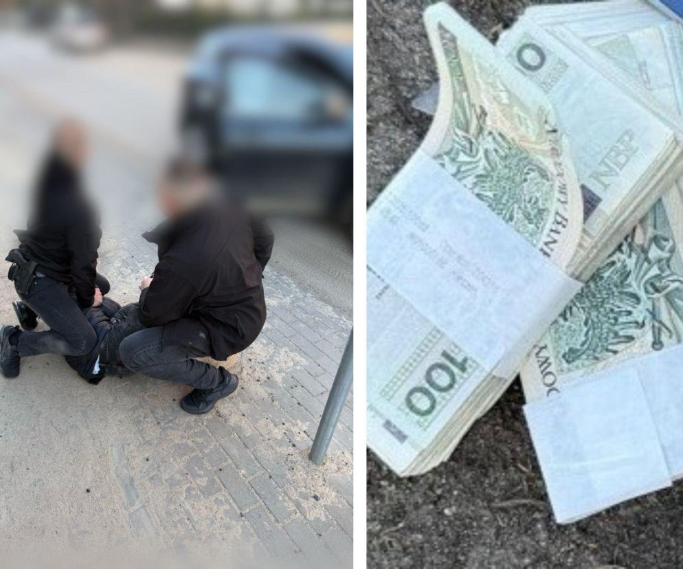 Koniec oszustwa na złoto! Policjanci z Pomorza zatrzymali 27-letniego ubywatela Ukrainy