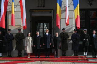 Marta Nawrocka w niecodziennej odsłonie w Rumunii. Postawiła na zaskakujące połączenie