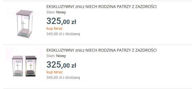 Znicz, by sąsiad widział