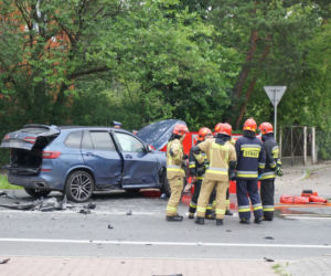 Śmiertelny wypadek z udziałem motocyklisty w Radości