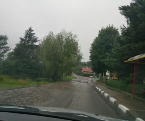 Poranek po powodzi w Rzeszowie