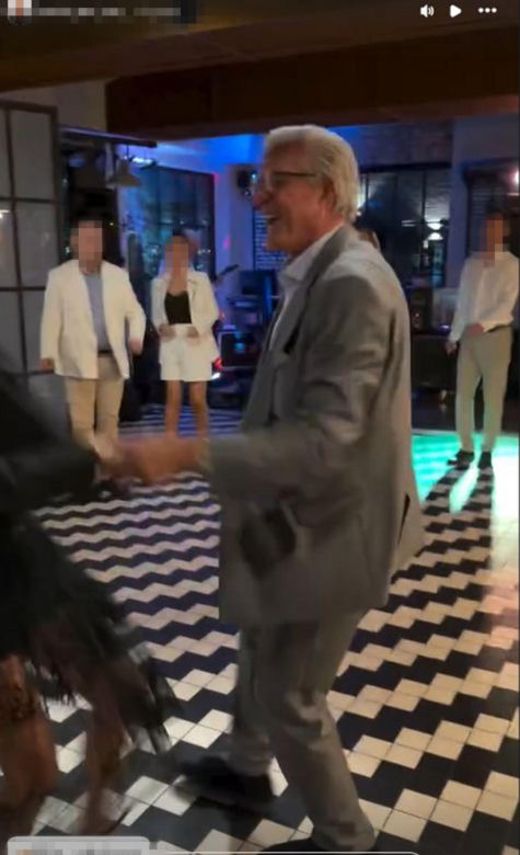 Zygmunt Chajzer na ślubie syna Filipa
