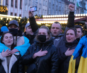  Wojna na Ukrainie. Protest w Katowicach [ZDJĘCIA]