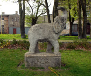 Pomnik słonia w Szczecinie