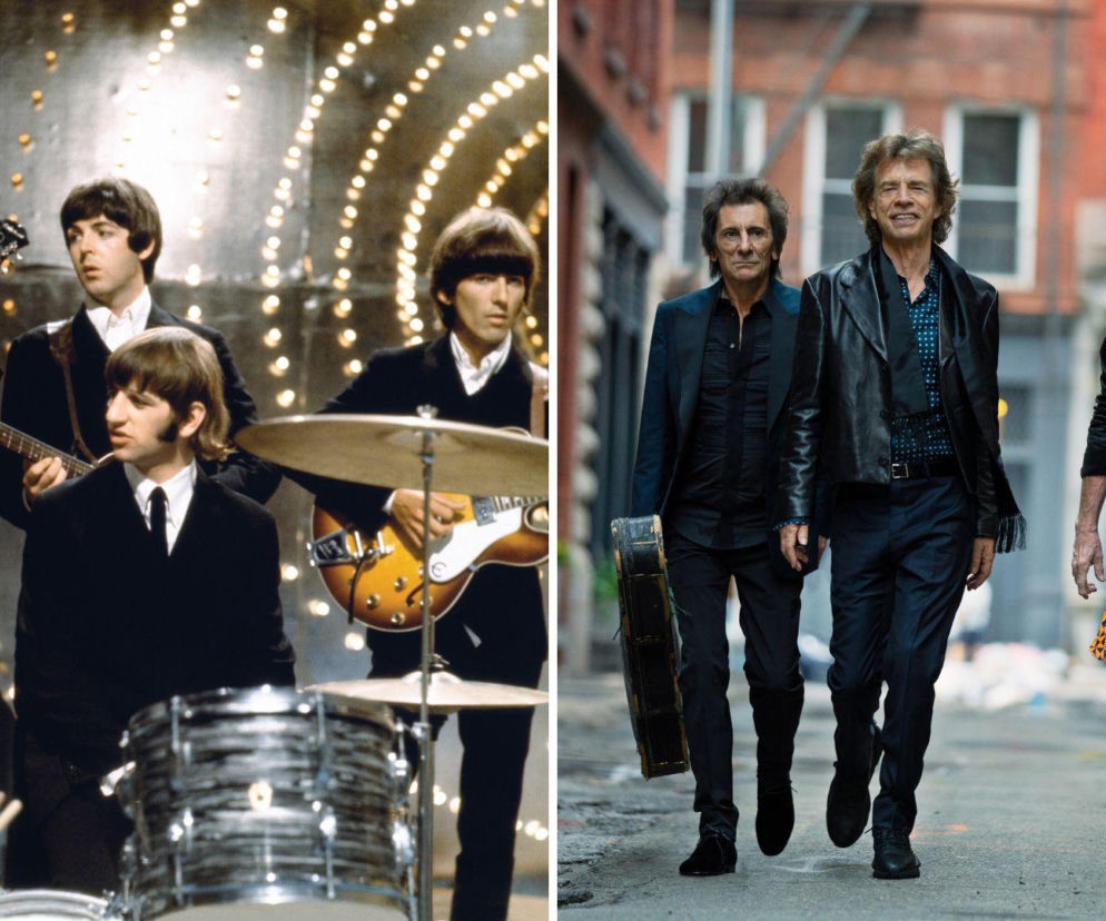 The Beatles, The Rolling Stones