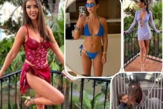 Jej zdjęcia buchają jak gorąca lawa! Ponętna Kate Tracey kocha konie i klub Matty'ego Casha