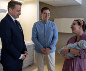 Abigail przyszła na świat minutę po północy. To pierwsza Warszawianka urodzona w 2026 roku