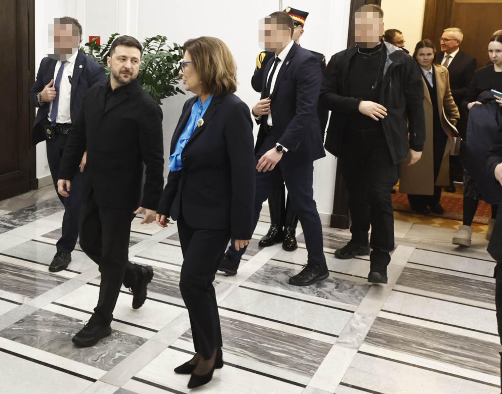 Wołodymyr Zełenski, Małgorzata Kidawa-Błońska