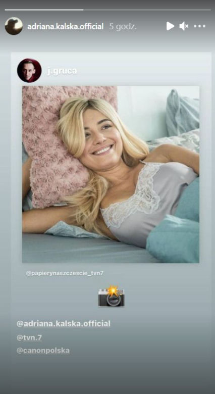 Adriana Kalska w serialu "Papiery na szczęście" 