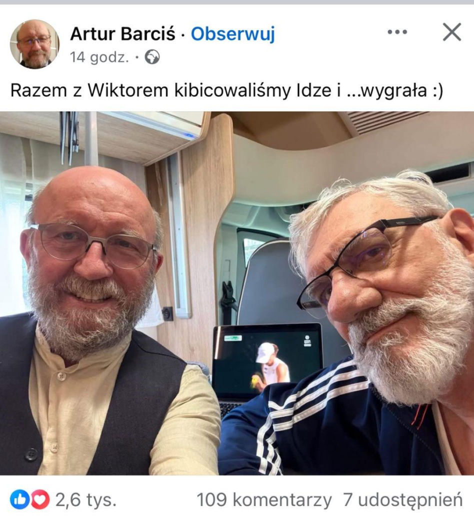 Artur Barciś, Wiktor Zborowski