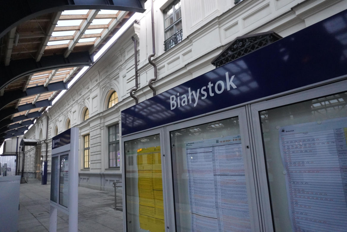 Oficjalny koniec modernizacji stacji Białystok. Tak wygąda teren przy dworcu PKP