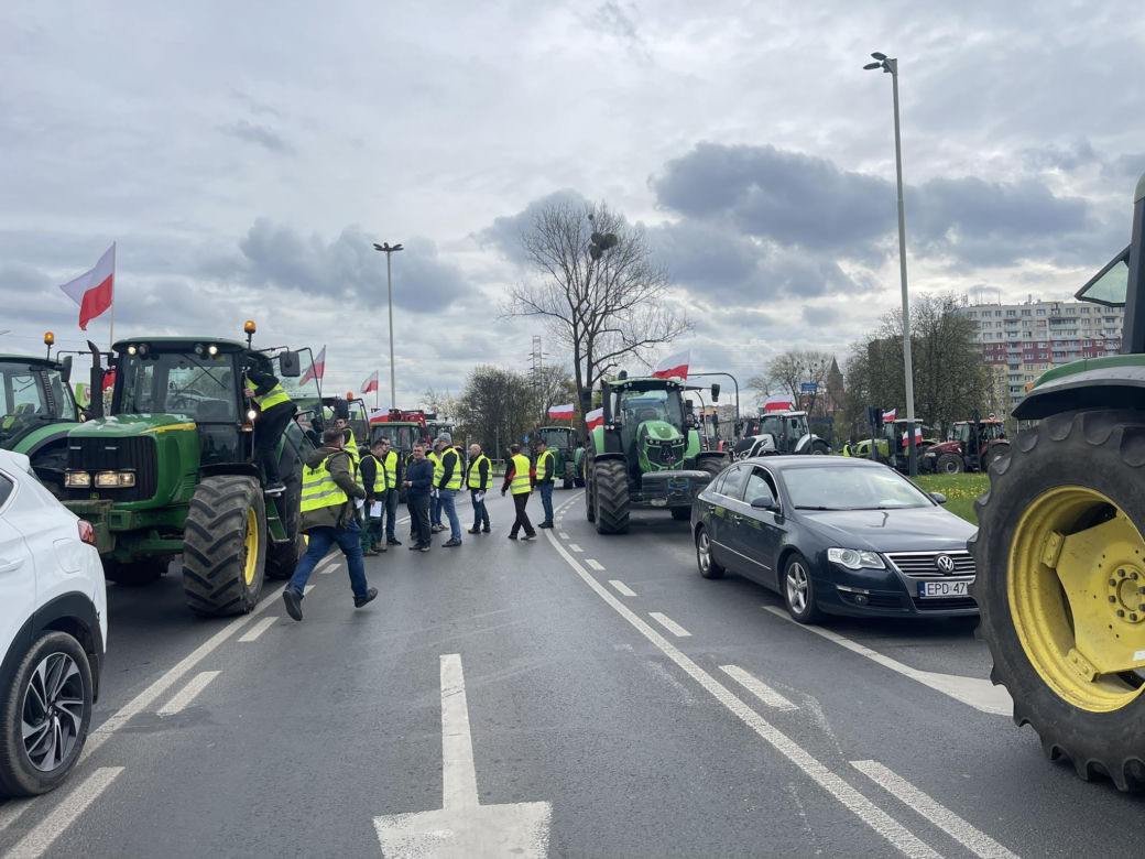 Protest rolników