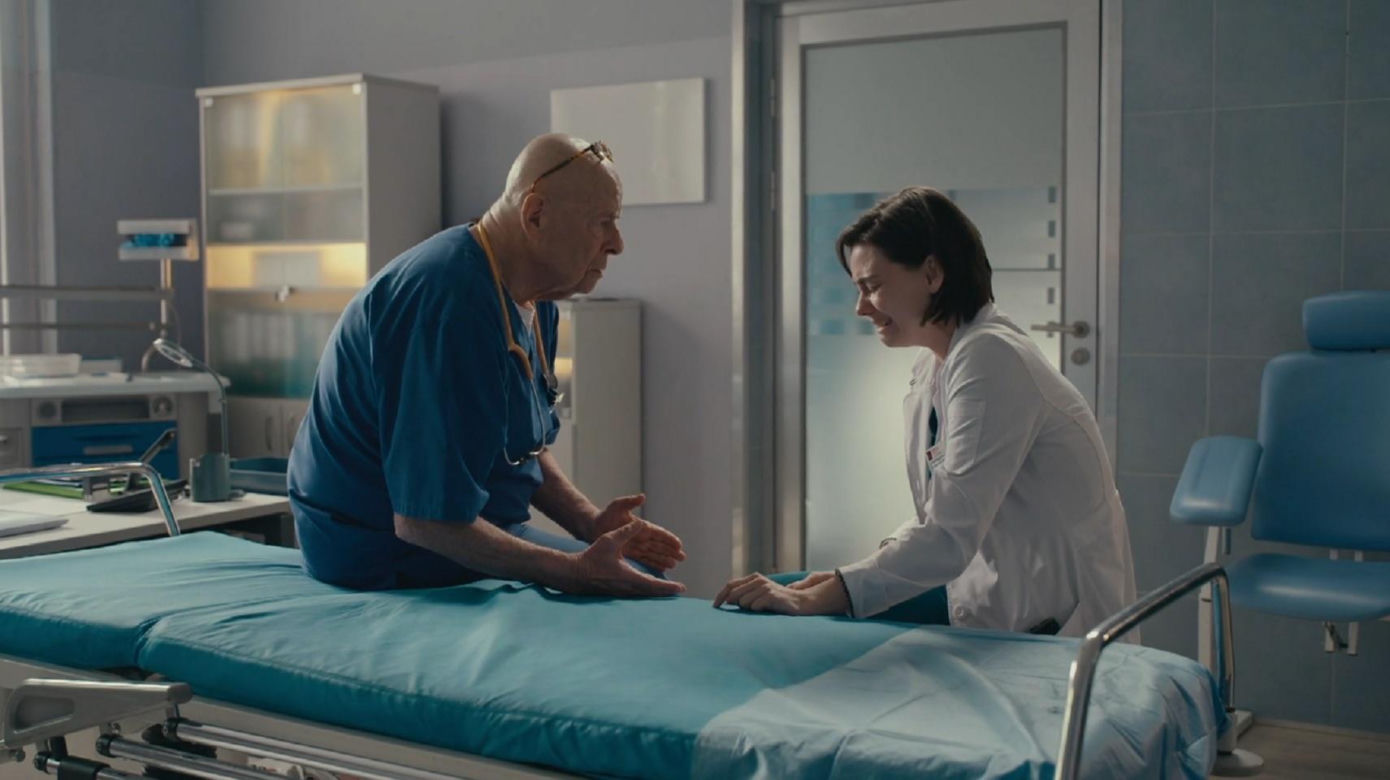 Na dobre i na złe odc 998. Blanka (Pola Gonciarz), Stefan Tretter (Piotr Garlicki)