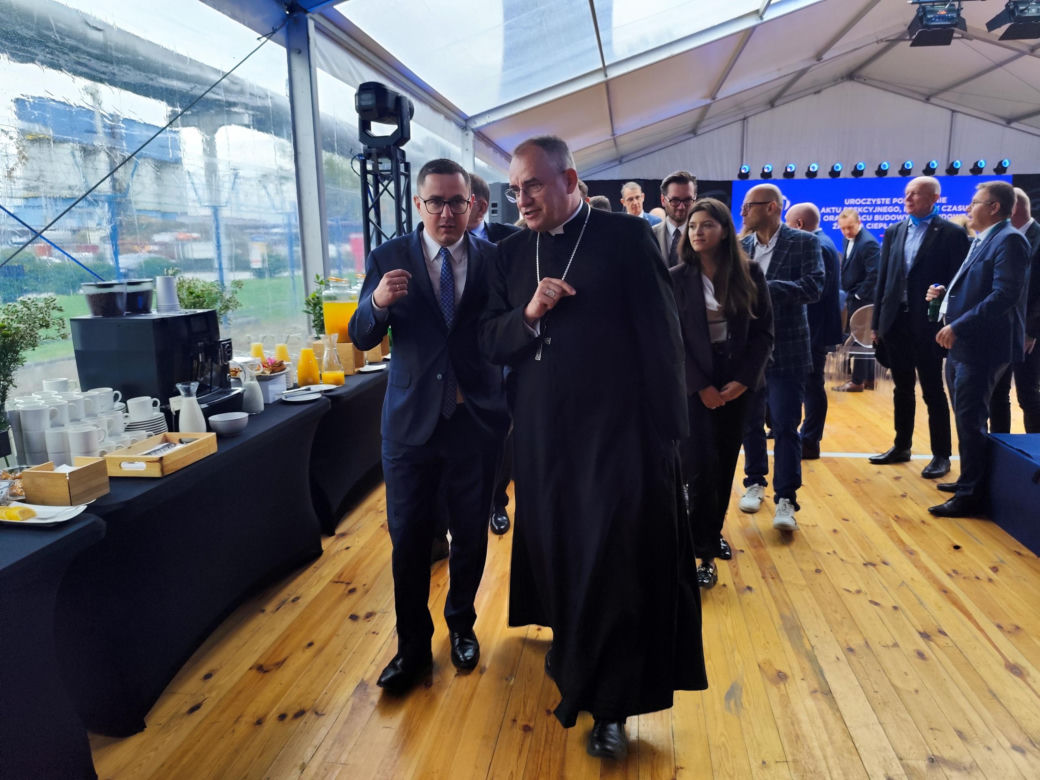 Wmurowanie kamienia węgielnego pod budowę nowego źródła ciepła dla Krakowa