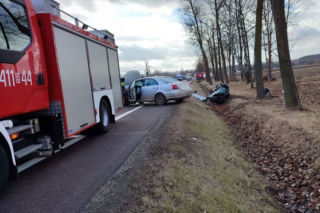 Nie żyje kierowca fiata. Tragiczny wypadek na DK 19