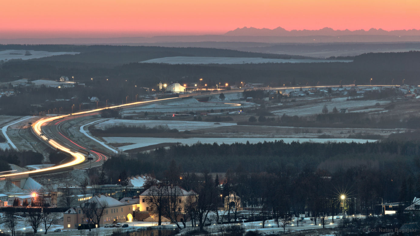 Tatry widziane ze Świętokrzyskiego