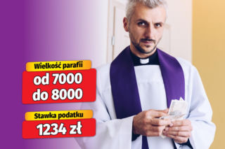 Taki podatek płacą proboszczowie!
