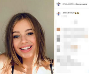 Oliwia Bieniuk idzie w ślady pięknej mamy