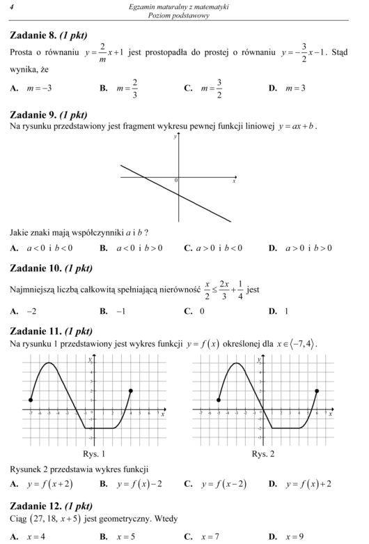 Matura z matematyki 2013
