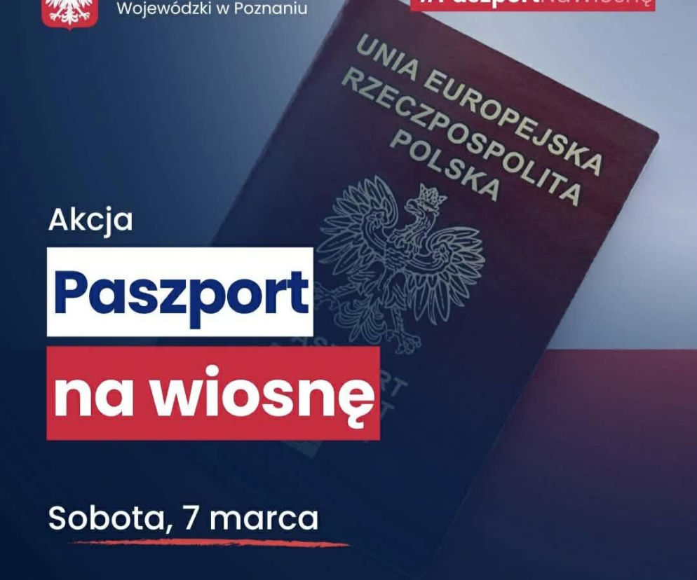 Paszportowa sobota w Lesznie. Załatw dokument w ramach akcji „Paszport na wiosnę”