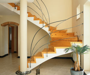 Balustrada schodowa metalowa