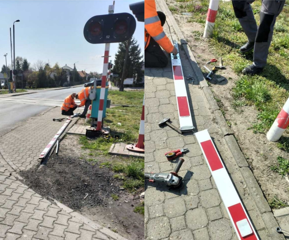 Horror na przejeździe kolejowym koło Torunia. Heroiczna postawa pasażerki uratowała mu życie