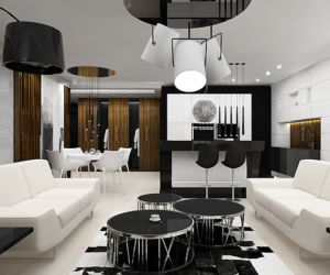 LOOK #11. Projekt wnętrz apartamentu