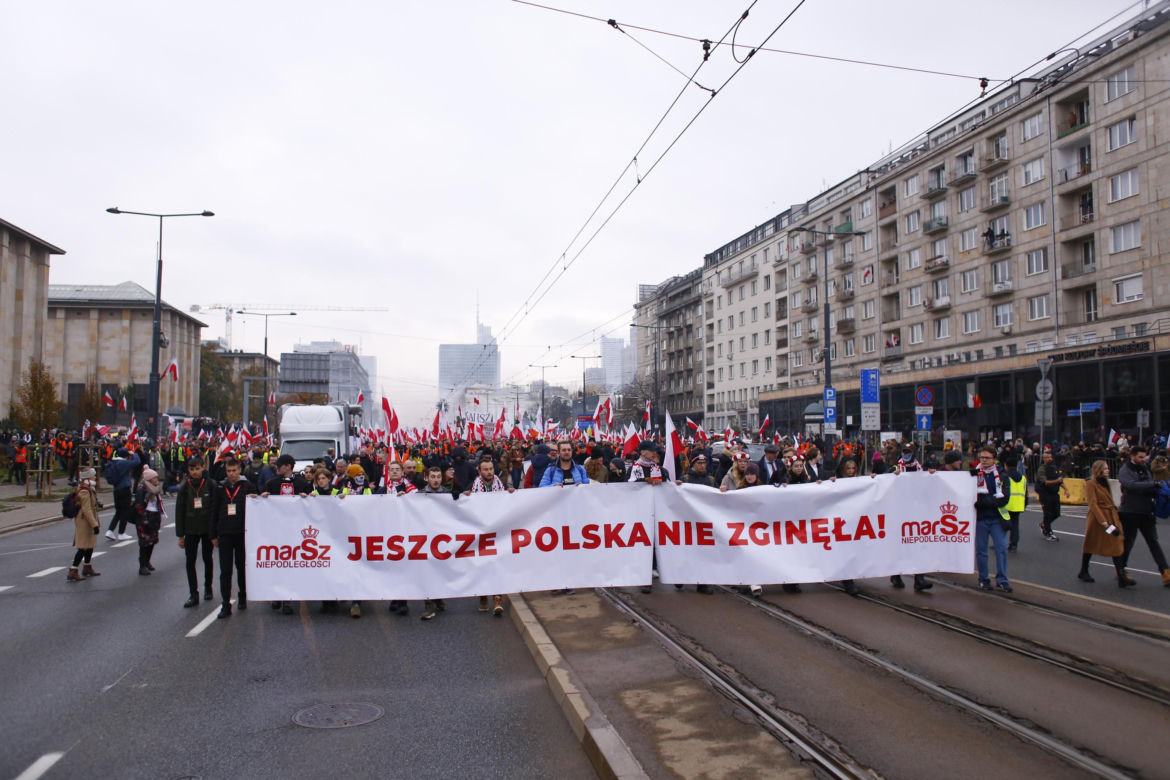 Marsz Niepodległości 2023 Warszawa. ZDJĘCIA. Tak stolica wygląda 11 listopada! GALERIA cz. 1