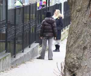 Marta Kaczyńska kupiła synowi obiad w fast foodzie