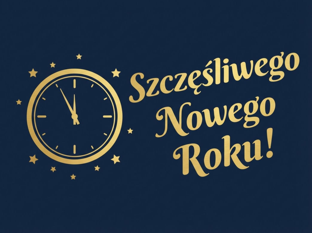 Najlepsze kartki z życzeniami na Sylwestra 2025