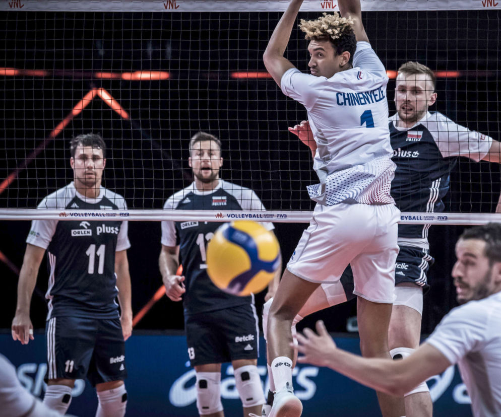 Siatkówka, Polska - Francja, Liga Narodów, Fabian Drzyzga, Mateusz Bieniek, Michał Kubiak, Ben Toniutti