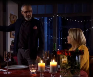 M jak miłość. Werner (Jacek Kopczyński), Agata (Katarzyna Kwiatkowska)