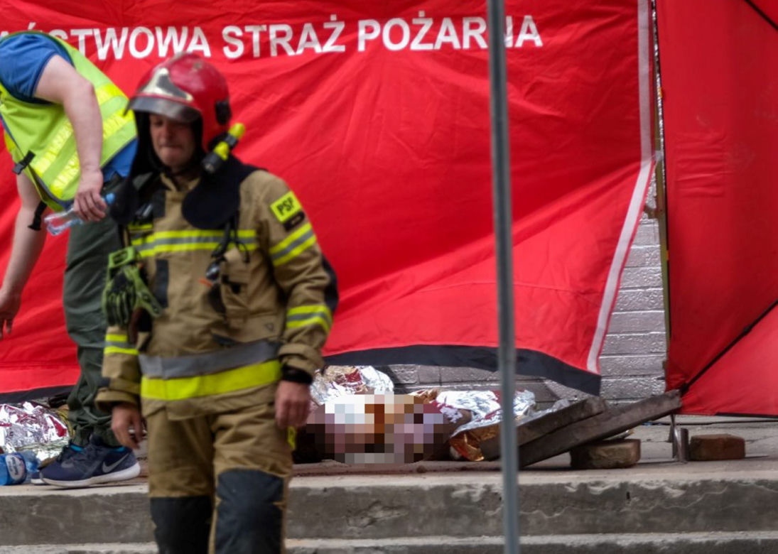 Barbara z dziećmi spłonęły po wybuchu gazu. Bytom