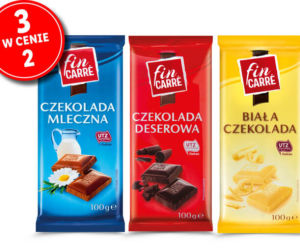 Lidl – mega promocje! Czekolady Fin Carre w super cenie