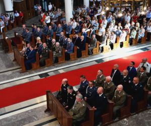 Łapy. Msza święta w intencji podlaskich policjantów 18.08.2019