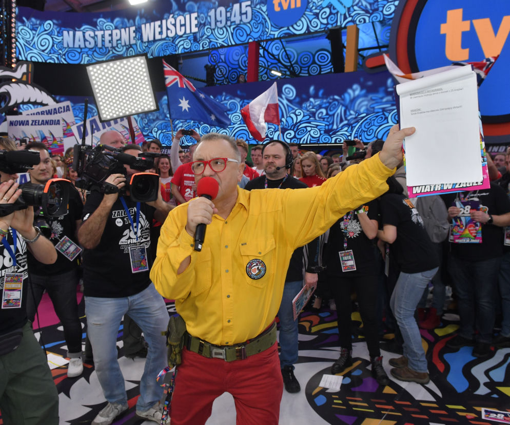 Jurek Owsiak podał kwotę zebraną podczas 28. finału WOŚP