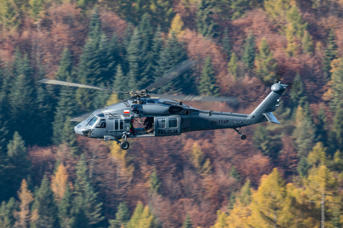 Black Hawk latał na Podhalu