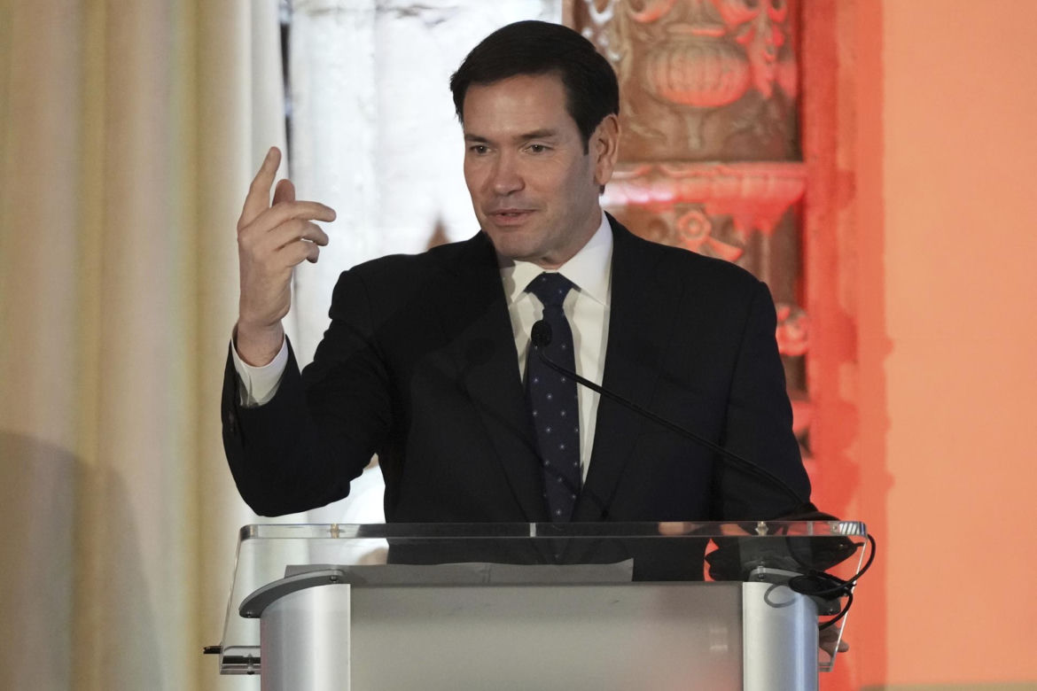 Anna Kalczyńska w USA z Radosławem Sikorskim i Marco Rubio