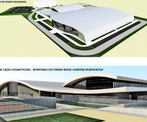Podkarpackie Centrum Lekkoatletyczne w Rzeszowie - wizualizacja