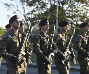 Próba generalna defilady wojskowej w Warszawie