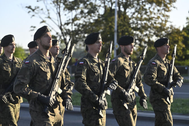 Próba generalna defilady wojskowej w Warszawie
