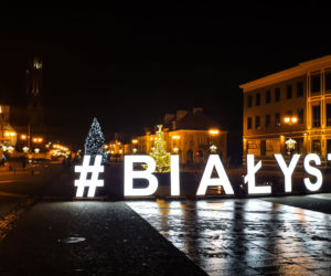 Białystok. Dekoracje świąteczne 2019/2020