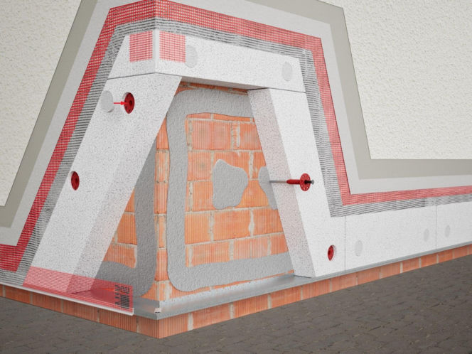 ProSystem na styropianie. Schemat 3D