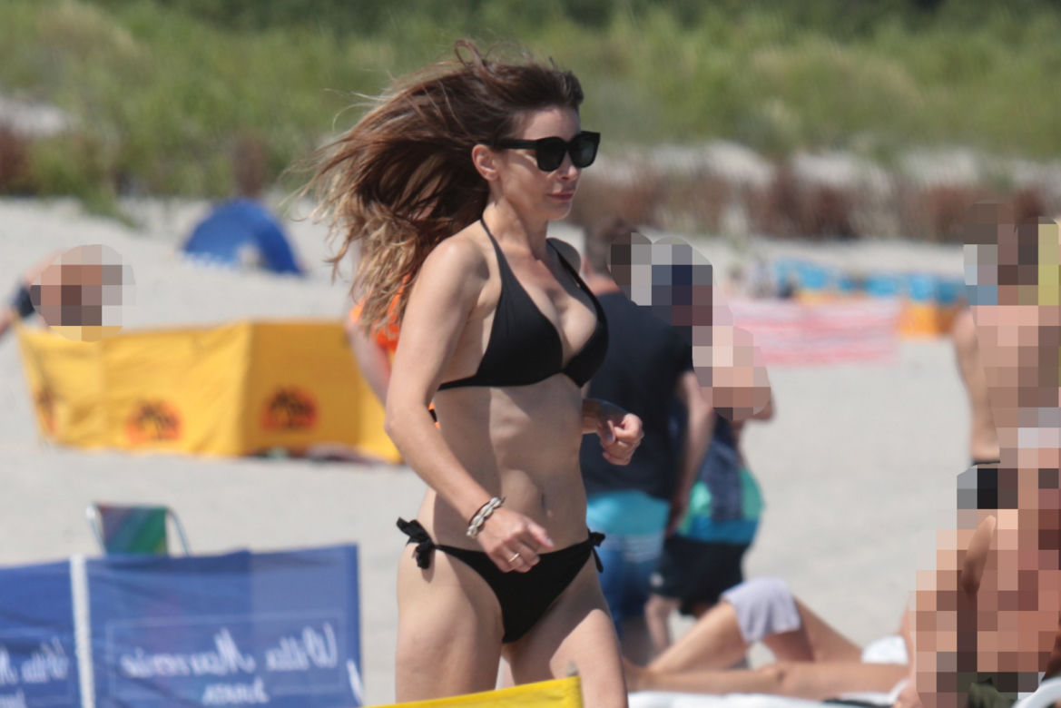 Wenus z Juraty czyli Agnieszka Dygant na plaży