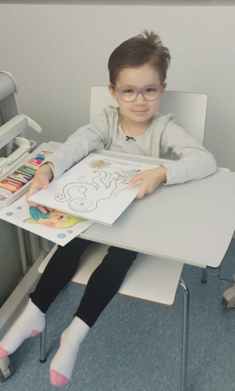 Groźny nowotwór zmienił jej życie w koszmar. Pomóżmy 5-letniej Mai ze Świdwina!