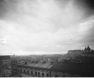 Panorama Krakowa 90 lat temu