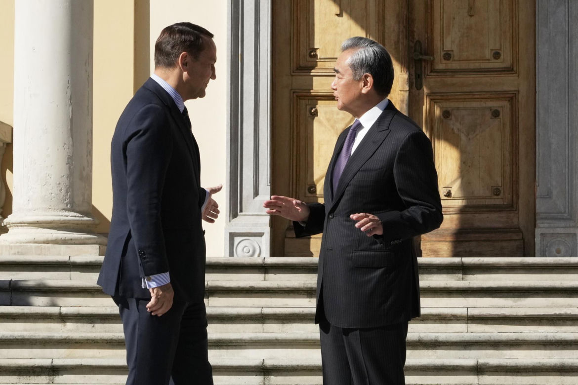 Chiński minister Wang Yi w Warszawie