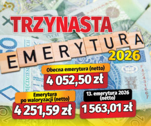Trzynasta emerytura 2026